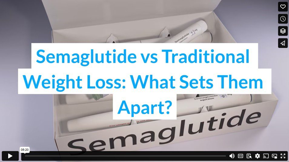 Semaglutide vs Traditional Weight Loss: What Sets Them Apart?
