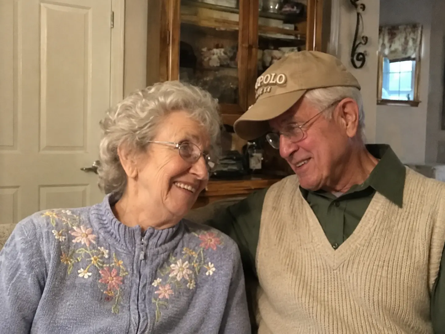 Walter and his wife smiling together at home after trying DirectMax