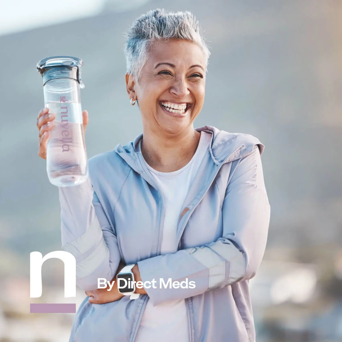 Woman enjoying an active life
