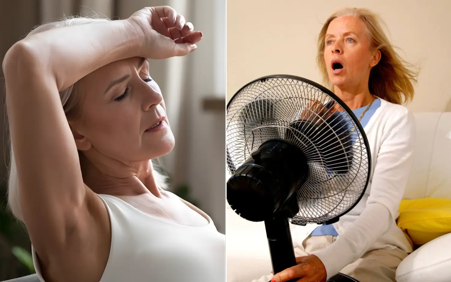 Hot flashes — what most people picture when they hear menopause